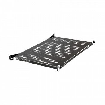 Полка стационарная усиленная 19"                    1U, Ш437хГ660мм, черная