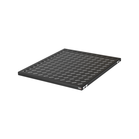 Полка стационарная широкая 19"                    0,5U, Ш482хГ550мм, черная
