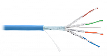 NKL 4355C-xx                    Кабель NIKOLAN F/FTP, 4 пары, Кат.6a, 23 AWG, внутренний, LSZH, 500м