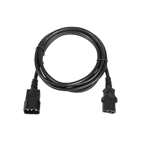 Кабель питания IEC C14 — IEC C13                    монитор-компьютер, 6А, 1,8м