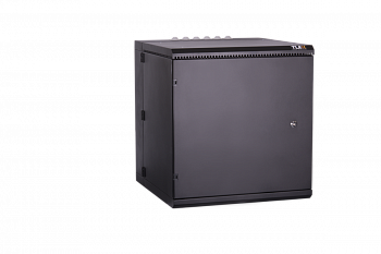 19" Пылезащищенный настенный шкаф 18U                    Ш600хГ600мм, черный