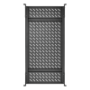 Полка стационарная усиленная 19"                    1U, Ш437хГ1060мм, черная