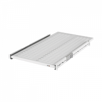 Полка выдвижная 19"                    1U, Ш418хГ800мм, серая
