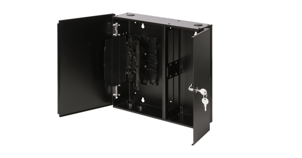 NMF-WP48-BLANK-IB-P-BK                    Кроссы серии NMF настенный,  до 48 SC/LC портов или 24 FC/ST портов