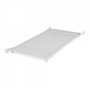 Полка стационарная усиленная 19"                    1U, Ш437хГ860мм, серая