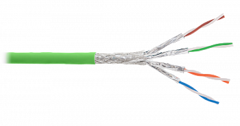 NKL 4365C-LG                    Кабель NIKOLAN S/FTP, 4 пары, Кат.7, 23 AWG, внутренний, LSZH, 500м