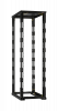 19" Монтажная стойка двухрамная 42U                    Ш600xГ800мм, черная