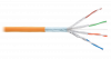 NKL 9340C-OR                    Кабель NIKOLAN F/FTP, 4 пары, Кат.6, 23 AWG, внутренний, LSZH, 305м/100м